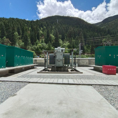 四川甘孜州高海拔35KV、24KV全絕緣充氣柜并網現(xiàn)場